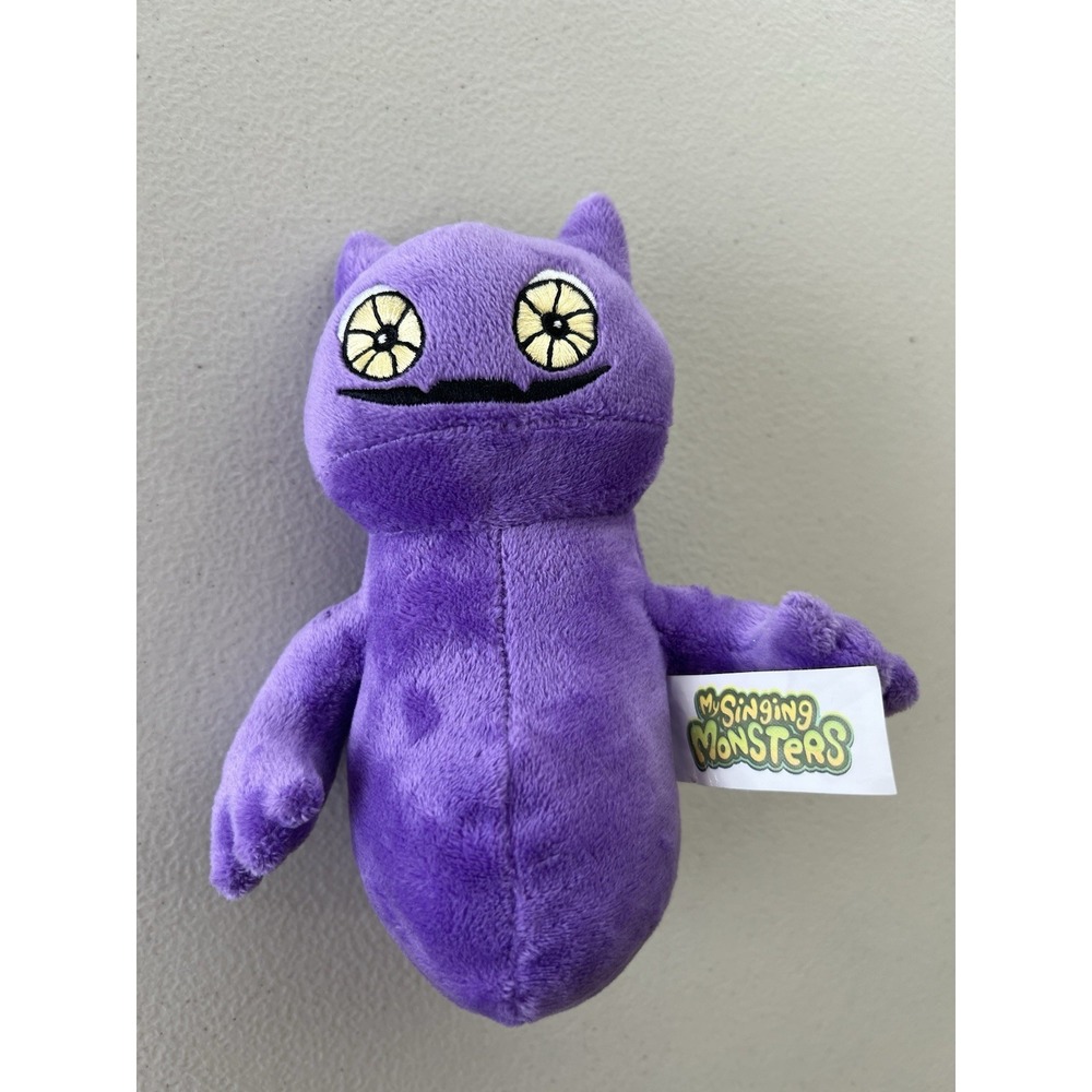 My Singing Monsters Plush Stuffed Figure, Purple Polyester, Animation, 2020